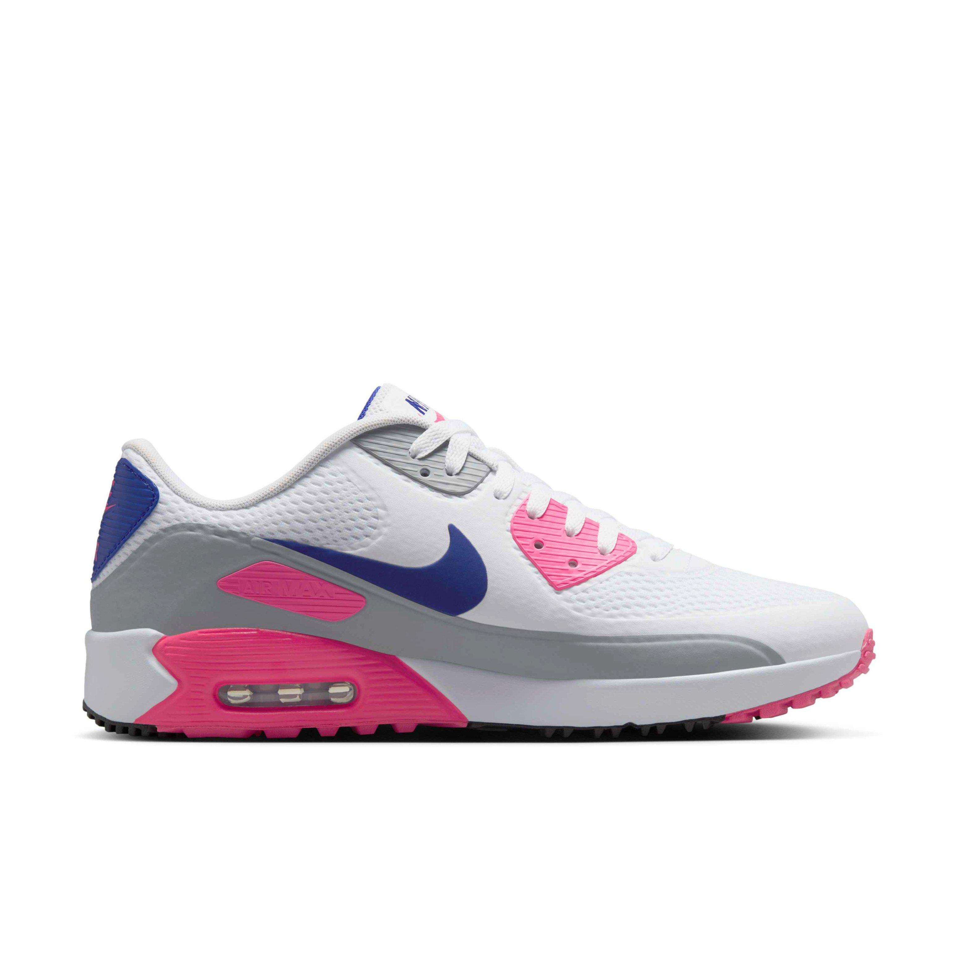 Nike Air Max 90 G "White/Laser Pink/Concord" Men's Golf Shoe